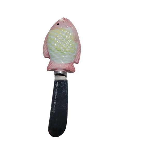 Cheese knife spreader Set of 6 Charcuterie Butter Board boot butterfly fish palm - Picture 4 of 5